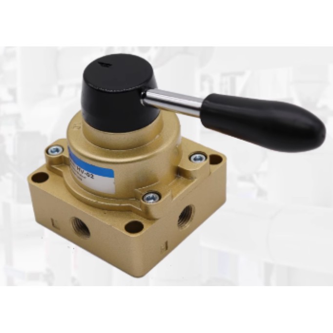 Pneumatic manual valve hand valve HV-02/03/04/200-02B/D cylinder control reversing switch hand valve