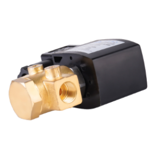 Brass Direct Acting Normally Open Air Water OEM ODM Supported Solenoid Valves For Air Compressor Use